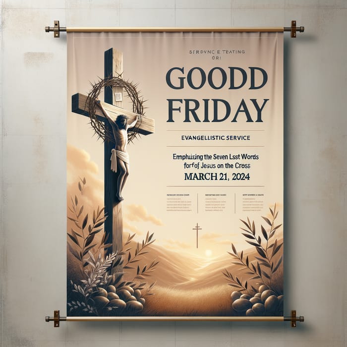 Good Friday Evangelistic Service Emphasizing Seven Last Words