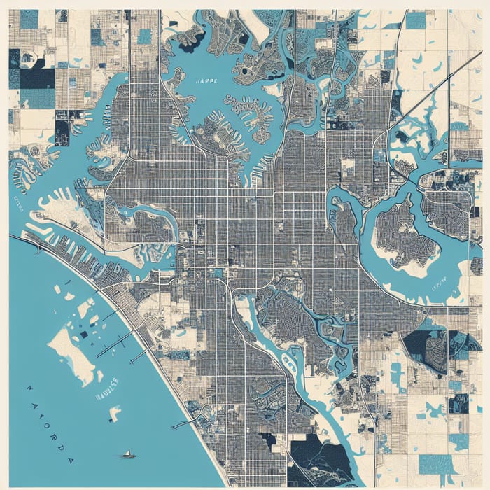 Detailed Naples Florida Map - Landmarks & City Layout