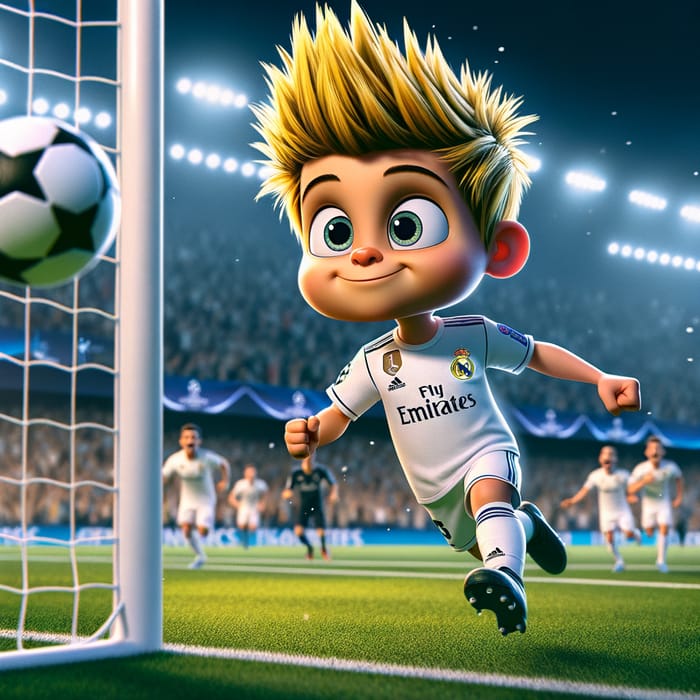 Bart Simpson Scores Goal for Real Madrid | Champions League