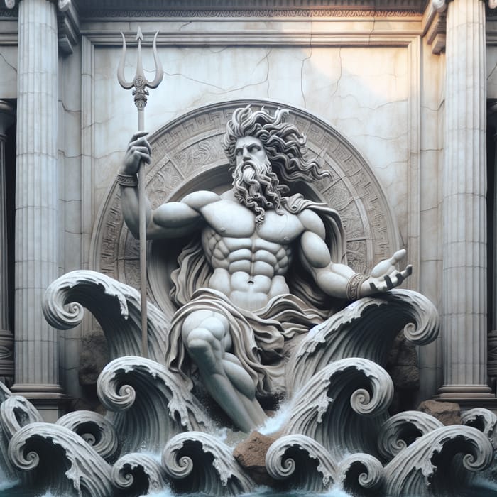 Poseidon Art Sculpture: Symbol of the Sea