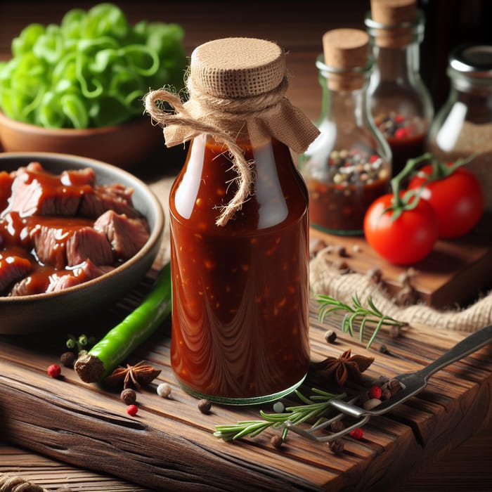 Beef Sauce Bottle | Authentic Flavor