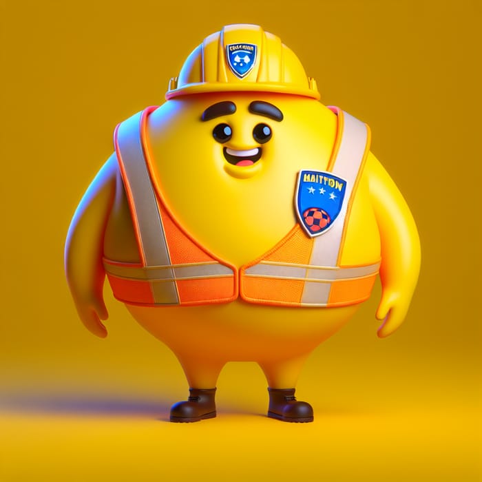 Huge Pumped Up Minion with Football Crests