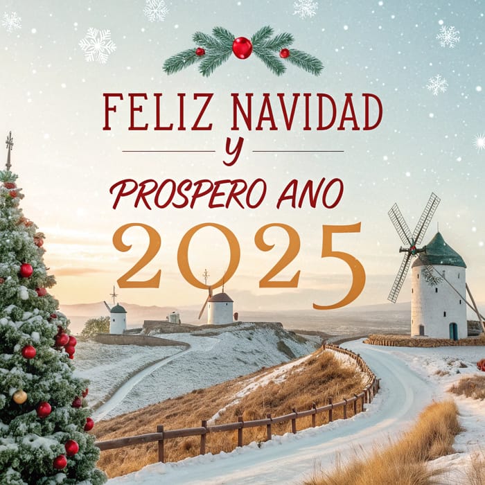 Christmas Card 2025: Celebrating La Mancha