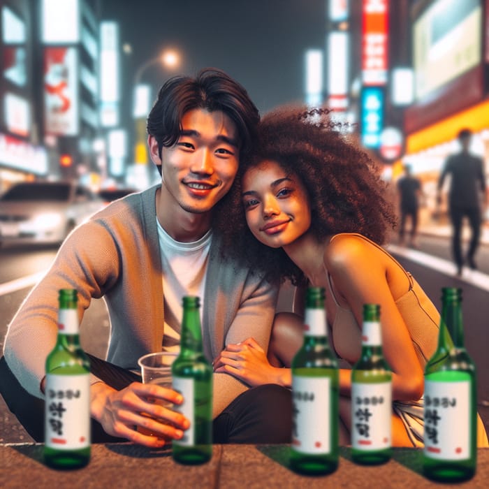 Late Night Soju Romance: Soobin and Black Girl Love Affair