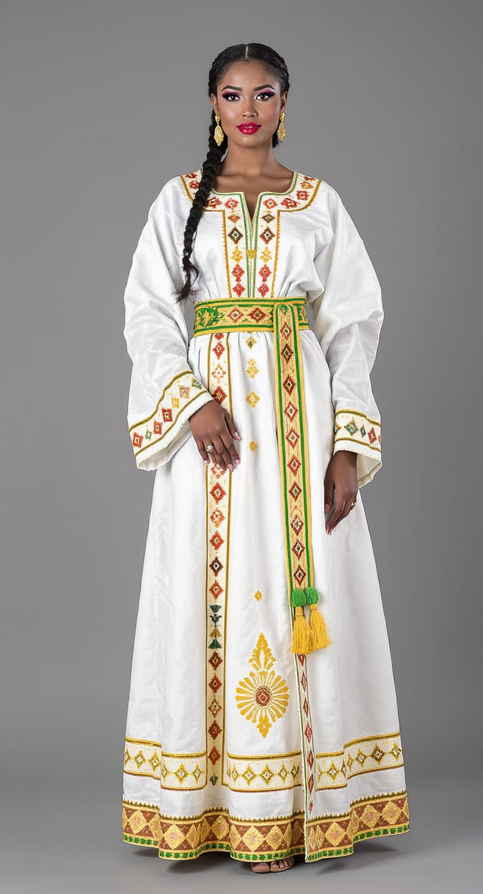 Elegant Ethiopian Habesha Kemis for Women Elegant Ethiopian Habesha Kemis for Women