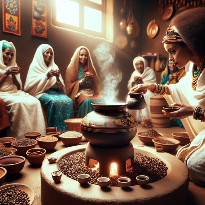 Ethiopian Coffee Ceremony: Experience Traditional Jebena Brewing