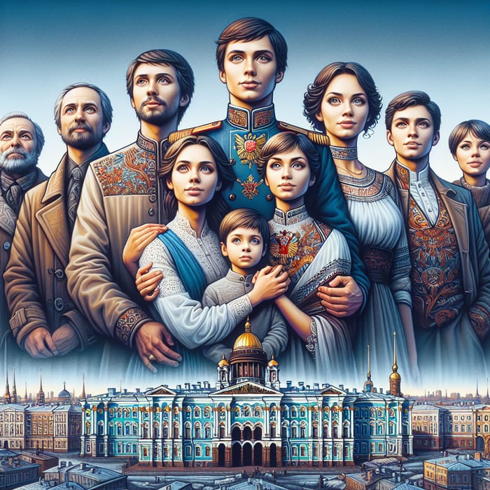 Shurshilin Family Unity in Saint Petersburg - A Symbol of Strength and Support