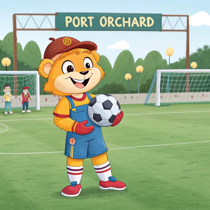 Port Orchard Soccer Mascot - Team Spirit