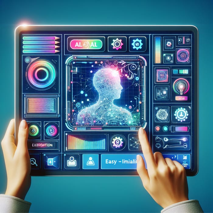 Easy-Peasy.AI - Intuitive Interface for Vibrant Image Creation
