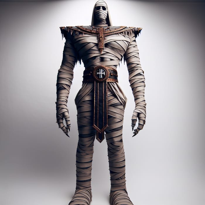 Towering 6'3" Gothic Mummy with Intriguing Size H Features