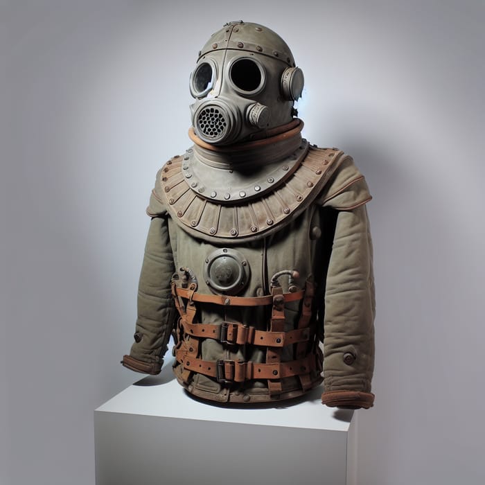 Early 20th Century Military Protective Gear Prototype