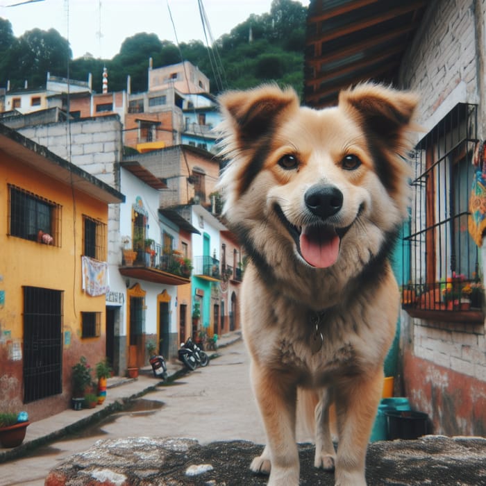 Dog in Tetetlzingo, Veracruz - Explore the Charming Scene