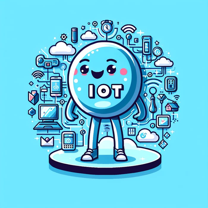 Innovative IoT Mascot Design for Connectivity