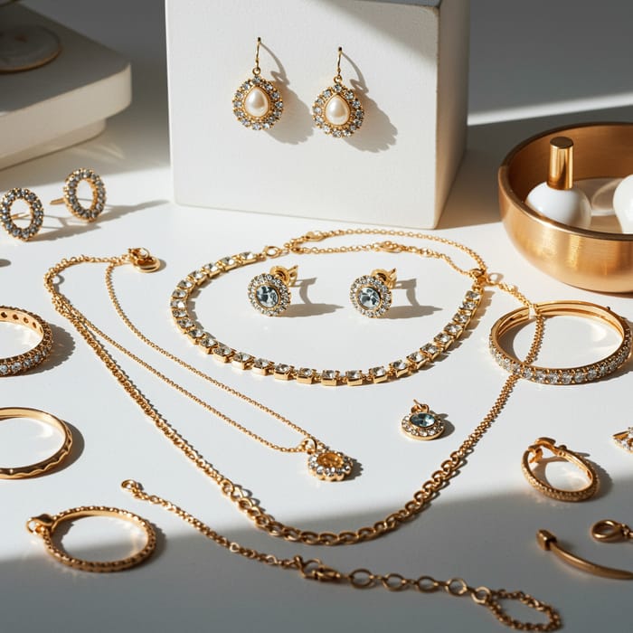 Stunning Jewelry Header for TikTok Sales