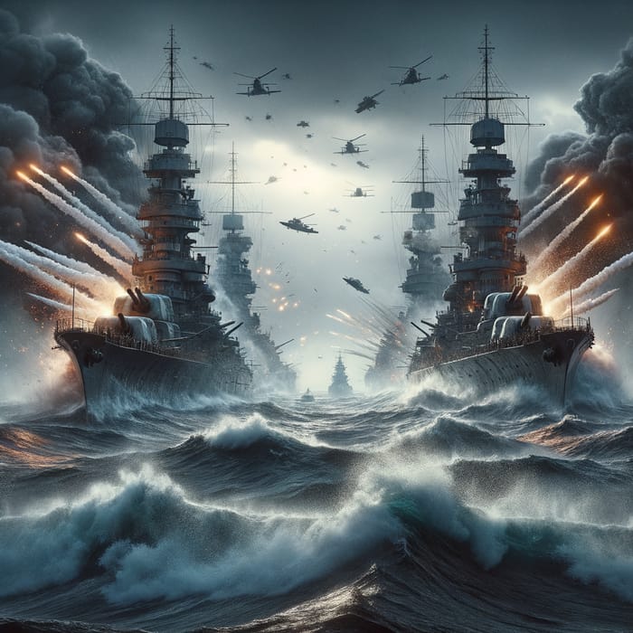 Intense Naval Battle: Taiwanese vs Chinese Warships