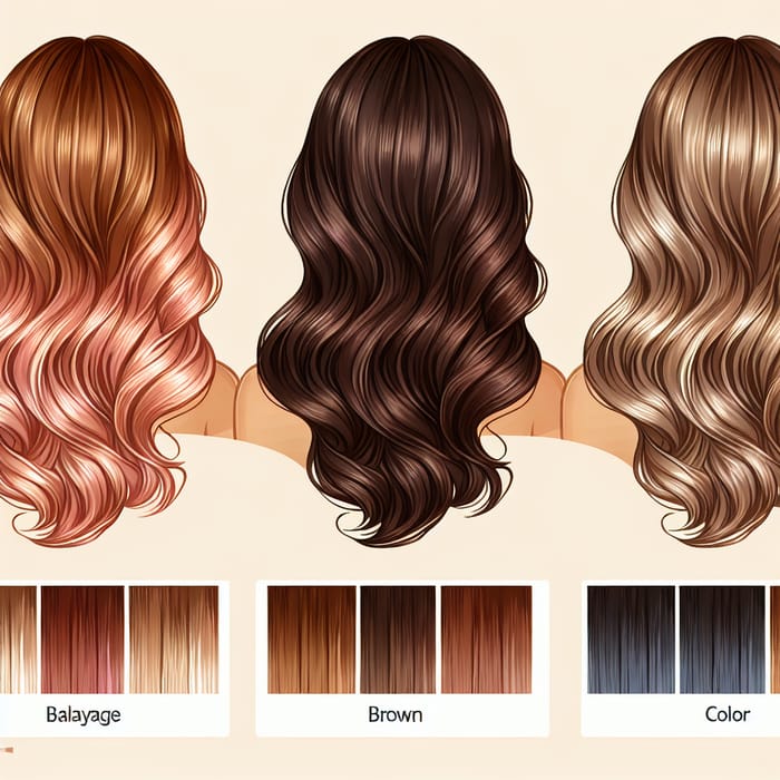 Ombré vs. Balayage: Exploring Brown Hair Color Techniques for Dark Brown Hair