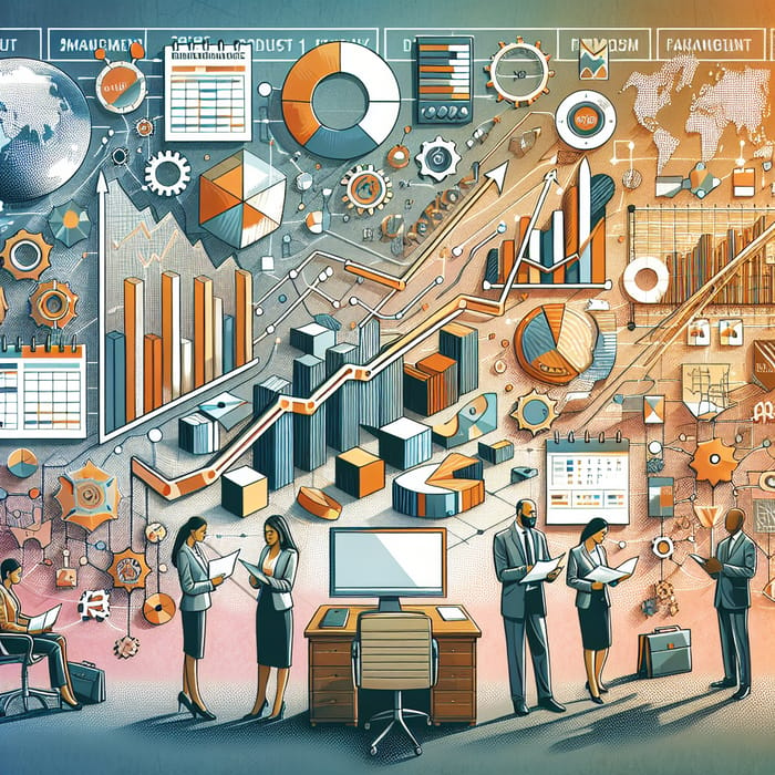 Abstract Depiction of Management | Strategies, Teamwork & Success