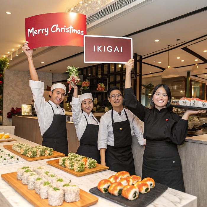 Merry Christmas from IKIGAI Japanese & Korean Cuisine