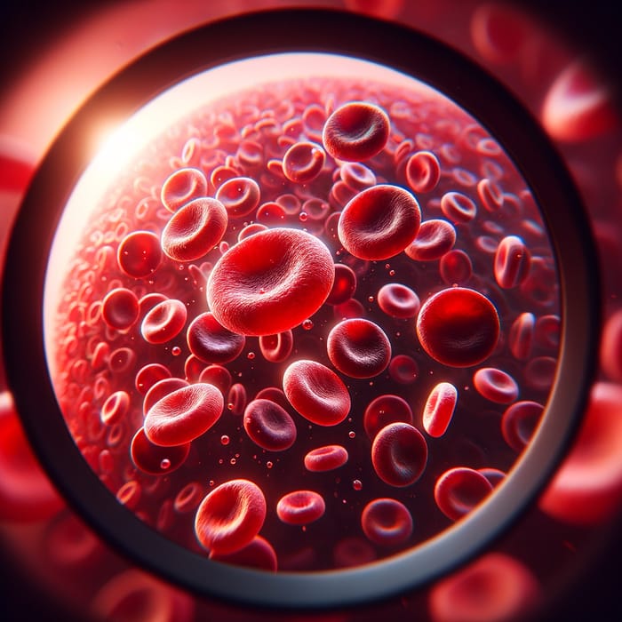 Discover the Intricate World of Blood Cells Under the Microscope