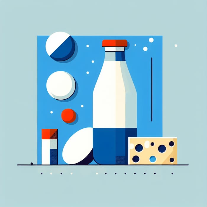 Amul-Inspired Modern Minimalist Dairy Design