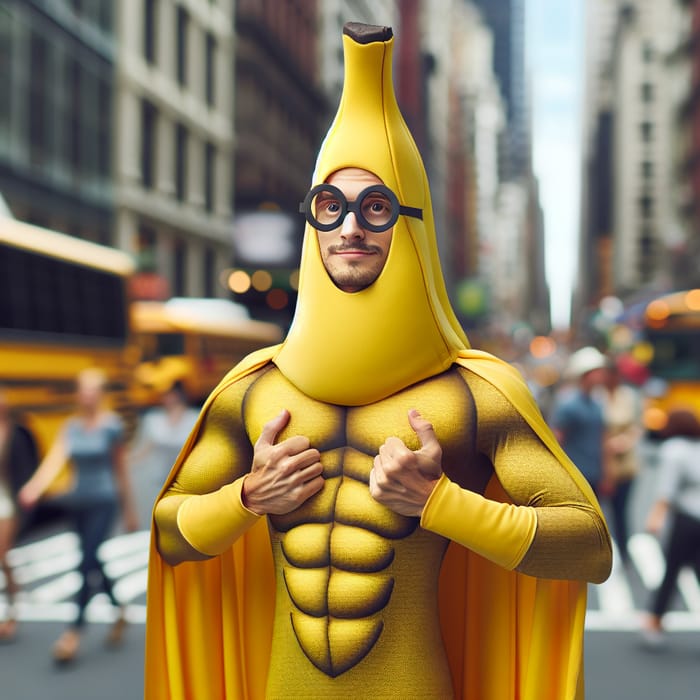 Plátano Héroe: The Banana-Themed Superhero