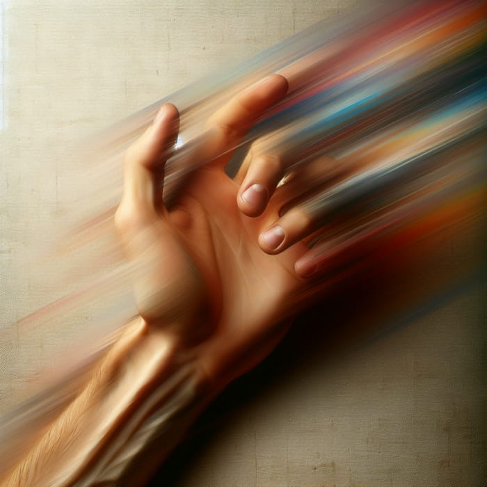 Fast Moving Hand | Capturing Motion in Art