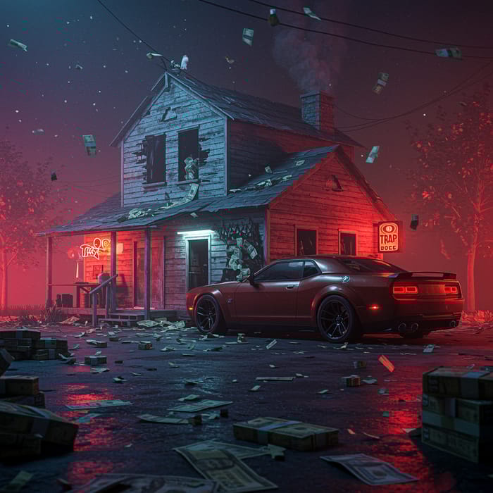 Urban Thriller: Abandoned Trap House & Hellcat Scene Urban Thriller: Abandoned Trap House & Hellcat Scene