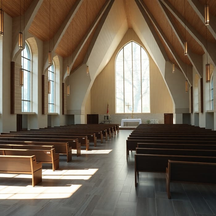 Modern Day Church Interior Design Inspiration