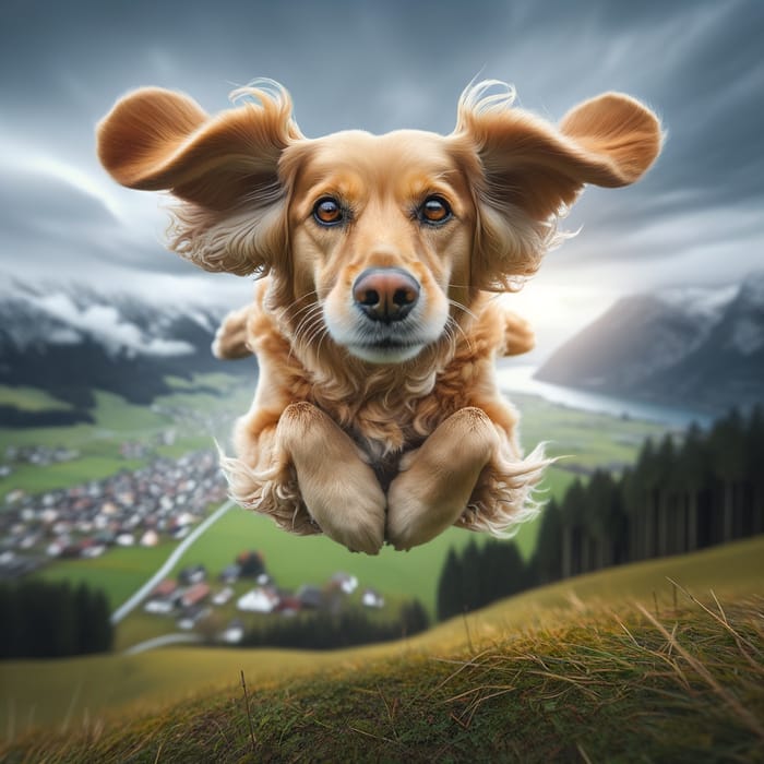 Flying Dog: Marvelous Airborne Canine