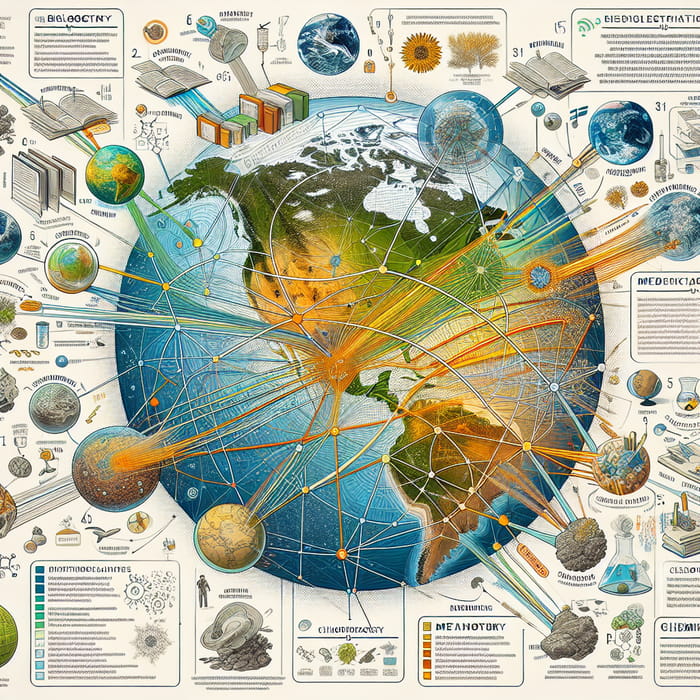 Conceptual Map: Interdisciplinary Ecology Study with Other Sciences