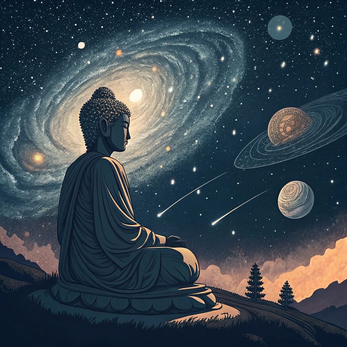 Buddha and Universe: A Spiritual Journey