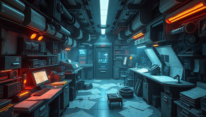 Explore Lyra's High-Tech Secret Lab