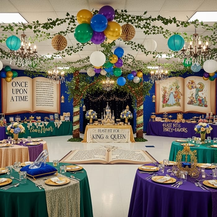Enchanting Prom Decor: Once Upon a Time Theme Enchanting Prom Decor: Once Upon a Time Theme