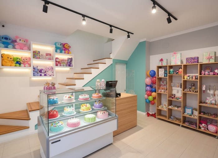 Modern Business Remodeling for Cake and Gift Shops