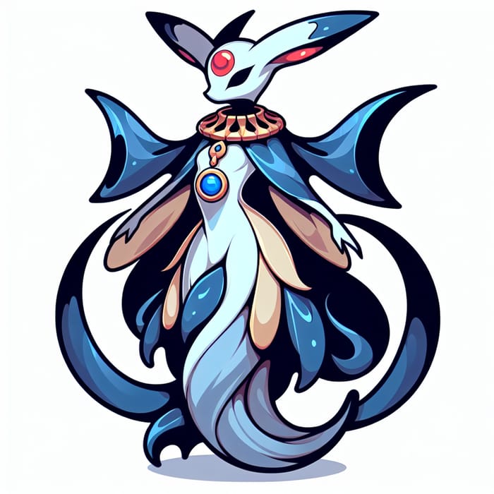 Mystical Humanoid Creature with Energy Source - Gardevoir