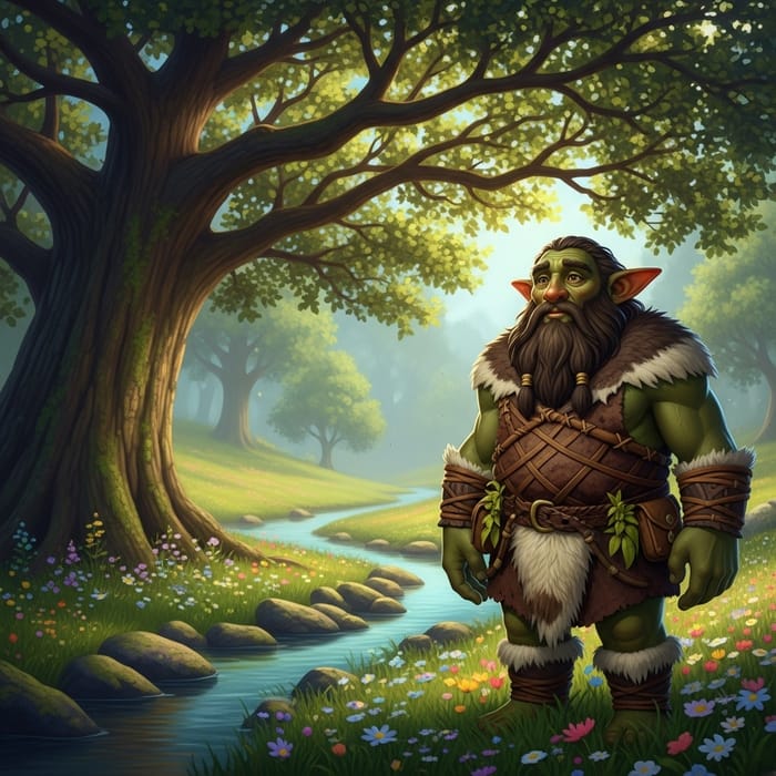 Firbolg Character in Dungeons & Dragons