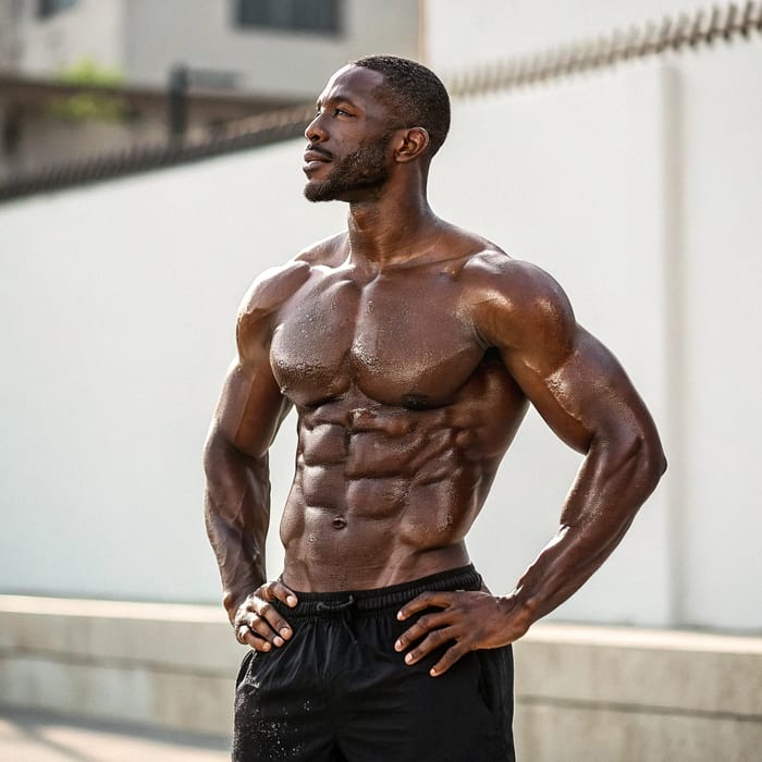 Hot Muscle Man: Strength & Fitness Inspiration