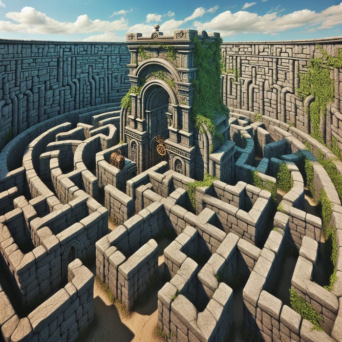 Intricate Maze Adventure | Treasure Hunt Experience