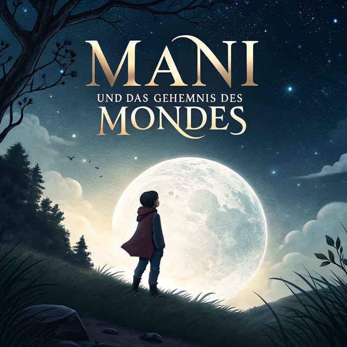 Manii and the Secret of the Moon - Book Cover