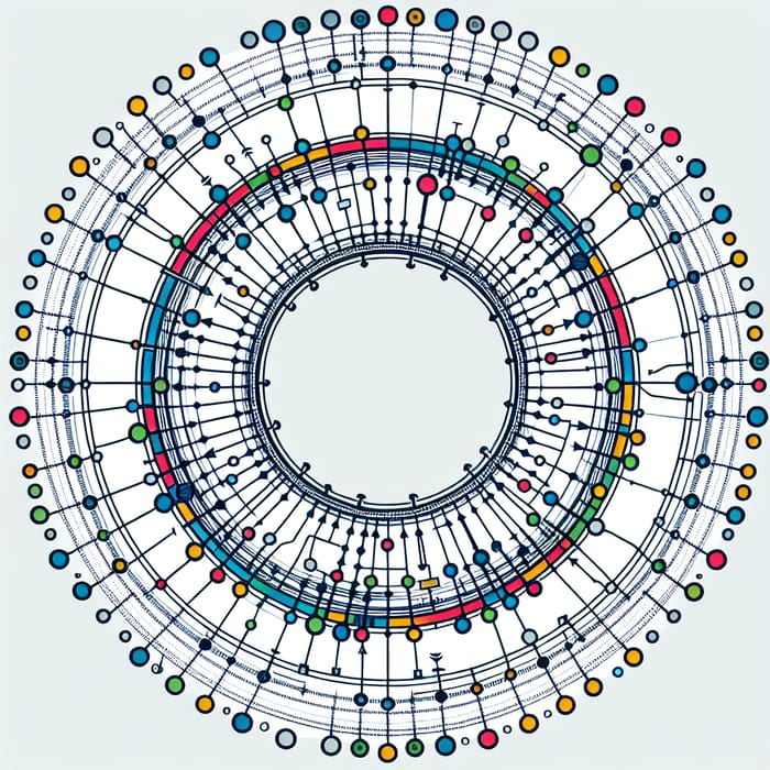 Circular Communication Network Structure Explained