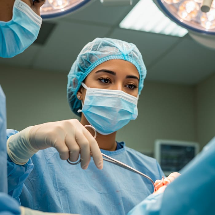 Surgical Assistant at Work: Close-Up Insights Surgical Assistant at Work: Close-Up Insights