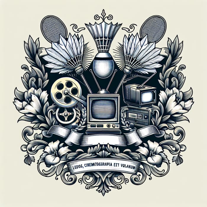 Custom Coat of Arms: Movie, TV Show, and Badminton Designs