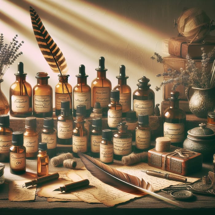 Vintage Essential Oils: Discover Nature's Scents