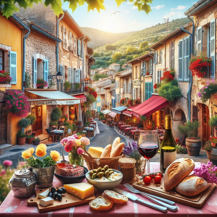 Colorful Provençal Villages and Cuisine