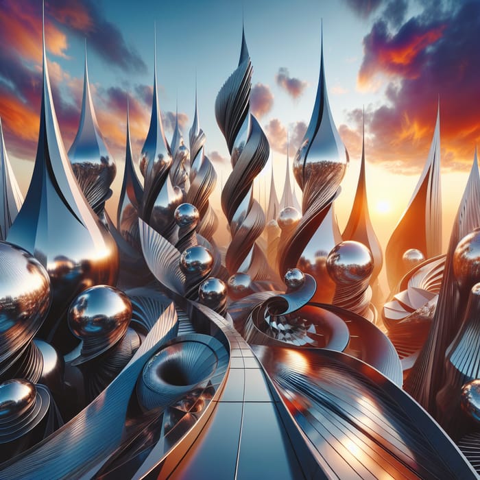 Abstract Architecture - A Futuristic Dreamscape