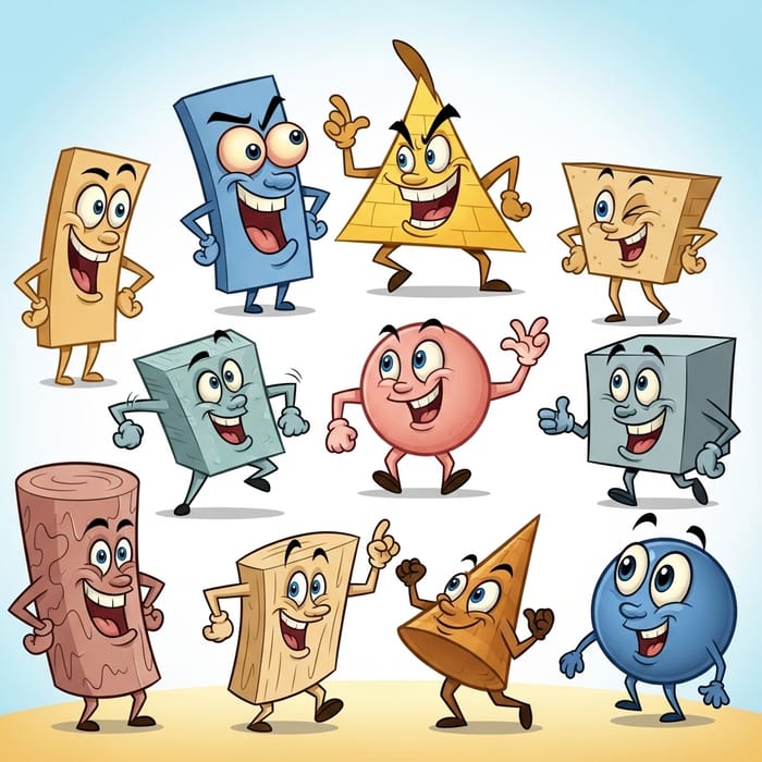 Animated Shapes: Rectangle, Triangle, Cubes & More Animated Shapes: Rectangle, Triangle, Cubes & More