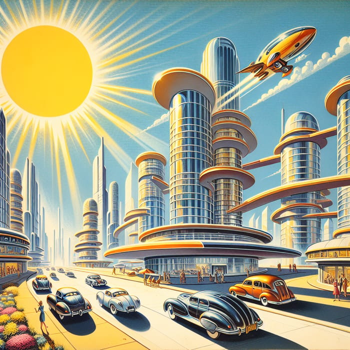 Retro-Futurism: A Vision Under the Scorching Sun