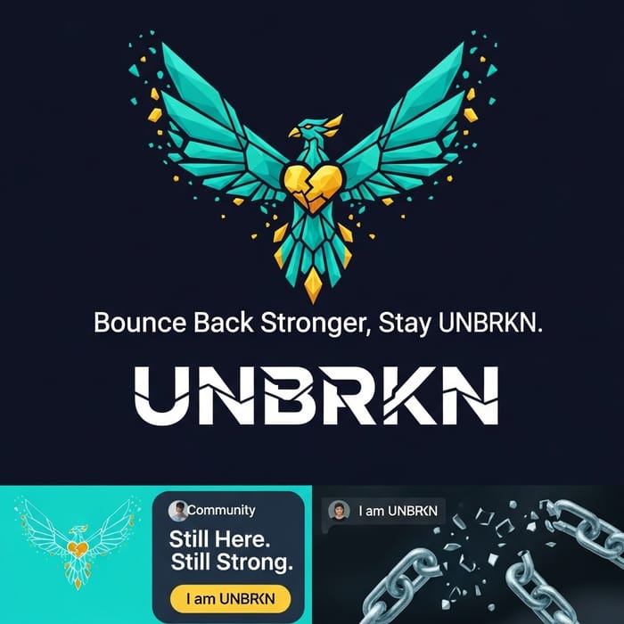 Logo Design for UNBRKN Memecoin