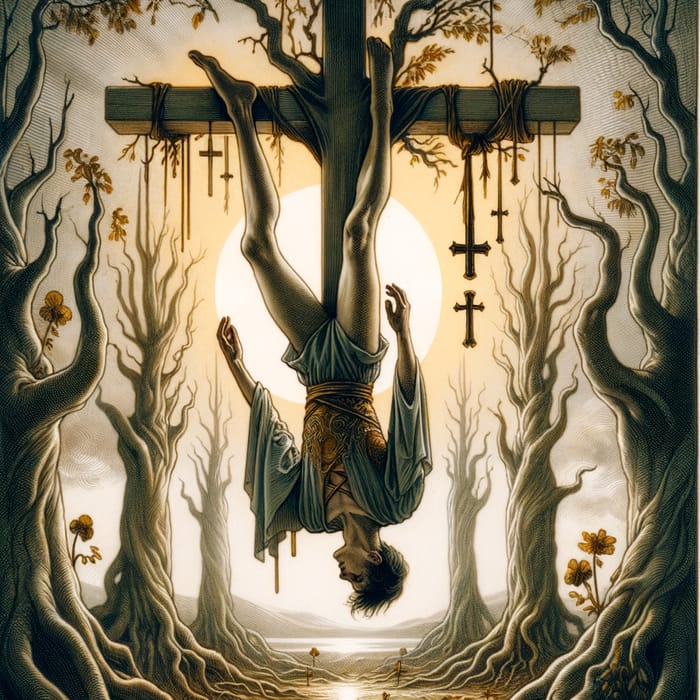 The Hanged Man Tarot Card: Symbolism & Meaning