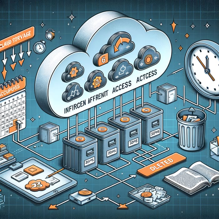 AWS S3 Object Transition: 6-Month Infrequent Access, 2-Year Deletion